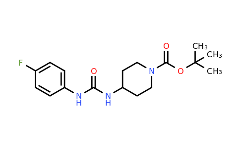 913634-45-4 | tert-Butyl 4-[3-(4-fluorophenyl)ureido]piperidine-1-carboxylate