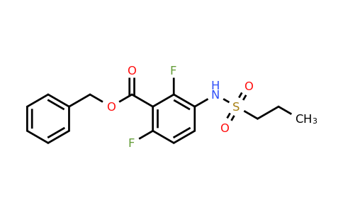 918523-45-2 | Benzyl 2,6-difluoro-3-(propylsulfonamido)benzoate