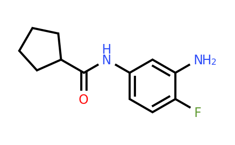 926255-16-5 | N-(3-Amino-4-fluorophenyl)cyclopentanecarboxamide