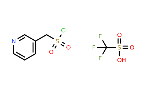 928140-28-7 | Pyridin-3-ylmethanesulfonyl chloride trifluoromethanesulfonate