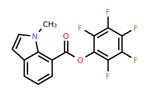 941716-96-7 | Pentafluorophenyl 1-methyl-1H-indole-7-carboxylate