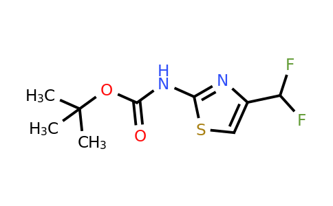 947179-19-3 | tert-Butyl (4-(difluoromethyl)thiazol-2-yl)carbamate