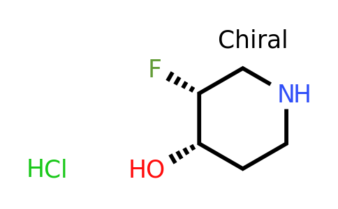 (3R,4S)-3-Fluoropiperidin-4-ol hydrochloride